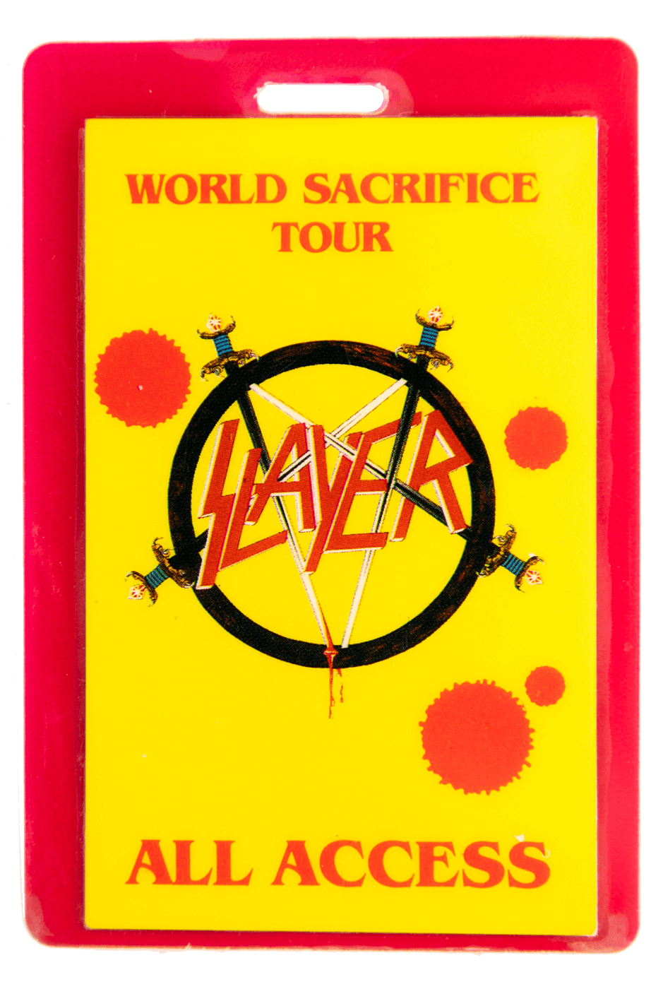 WORLD SACRIFICE TOUR