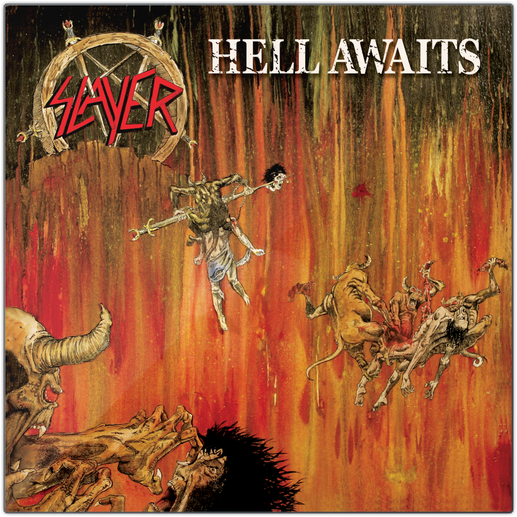 Hell Awaits Metal Print