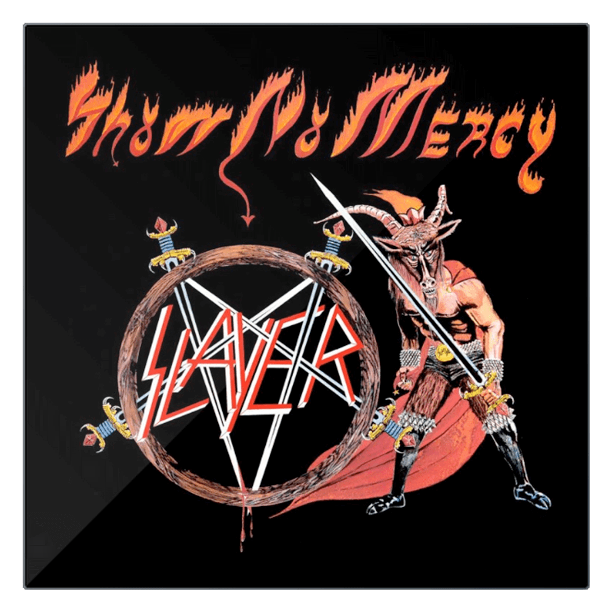 Show No Mercy Metal Print